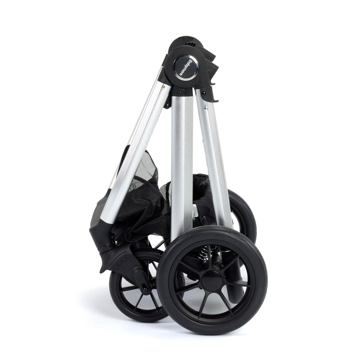 Babymore Memore V2 Pram & Pushchair - Silver