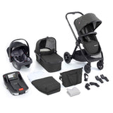 Babymore Memore V2 Travel System + Coco Car Seat & Base - Black
