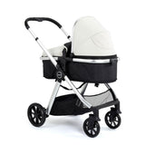 Babymore Mimi Pram & Pushchair - Silver