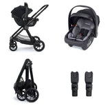 Babymore Mimi Travel System + Coco Car Seat - Black