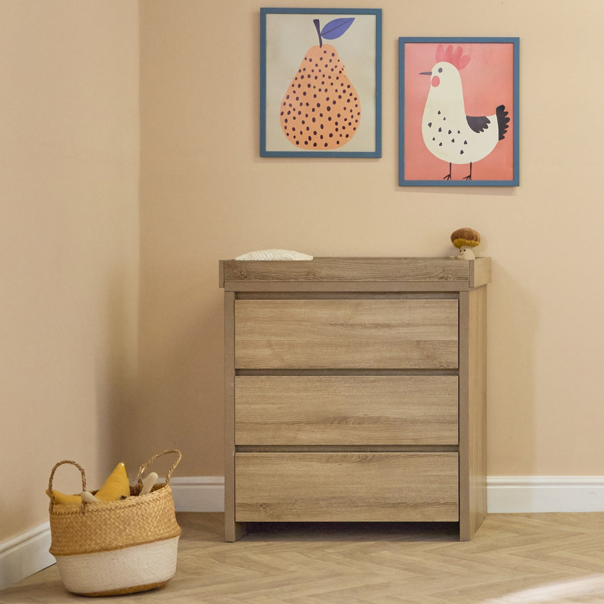 Tutti Bambini Modena 2 Piece Room Set - Oak