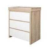 Tutti Bambini Modena 2 Piece Room Set - White & Oak