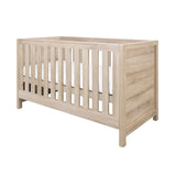 Tutti Bambini Modena Nursery Bundle With CoZee Bedside Crib (6 Piece) - Oak