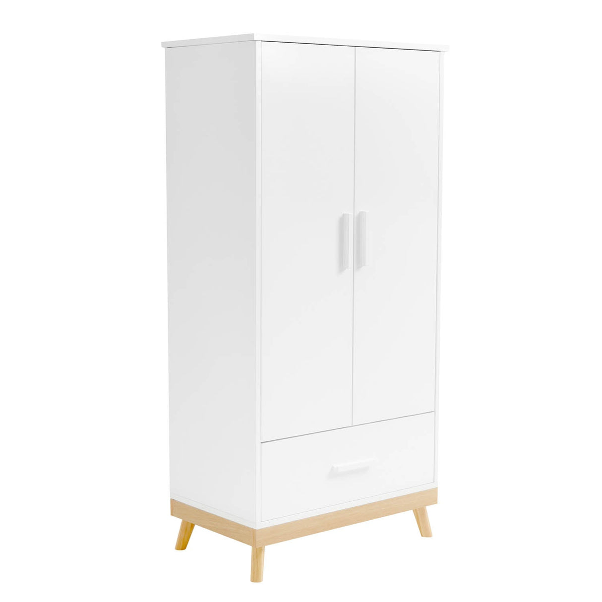 Babymore Mona Nursery Wardrobe - White