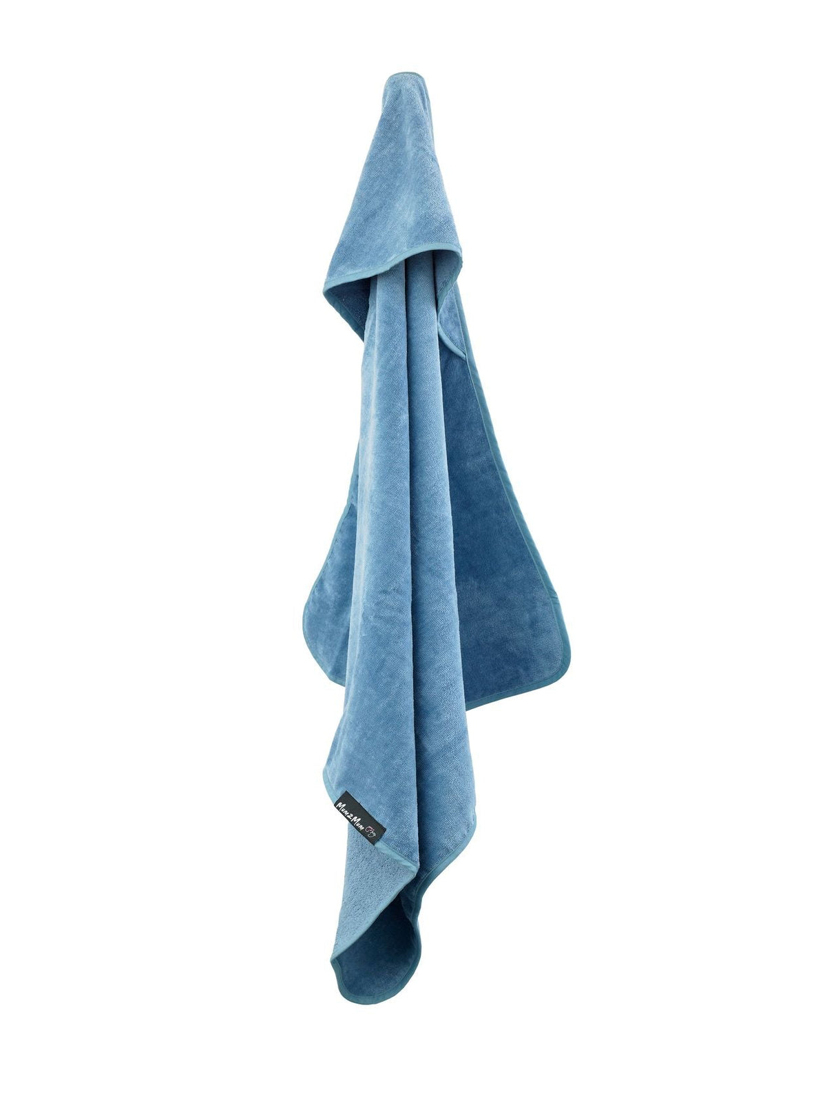 Mum 2 Mum Hooded Towel - Denim Blue