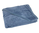 Mum 2 Mum Hooded Towel - Denim Blue