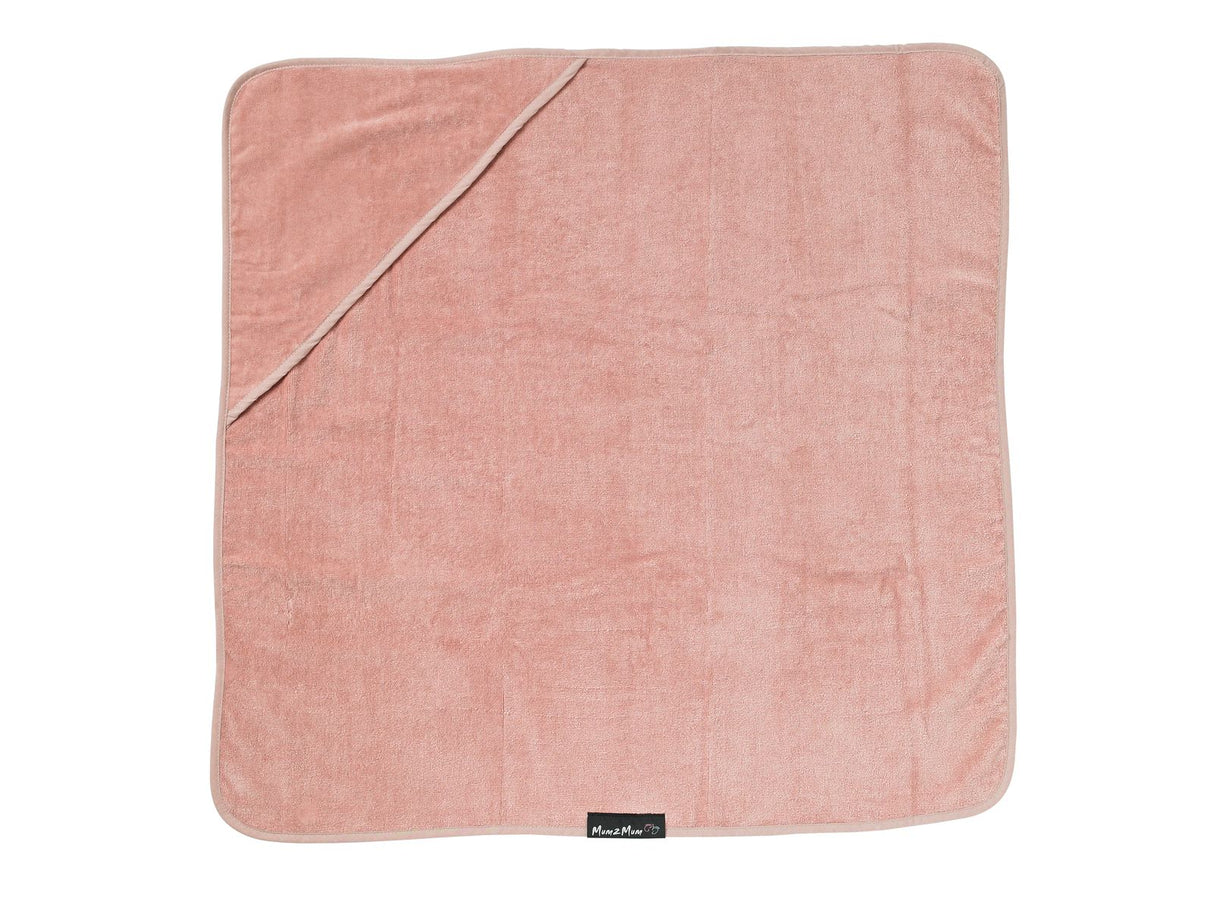 Mum 2 Mum Hooded Towel - Dusty Pink