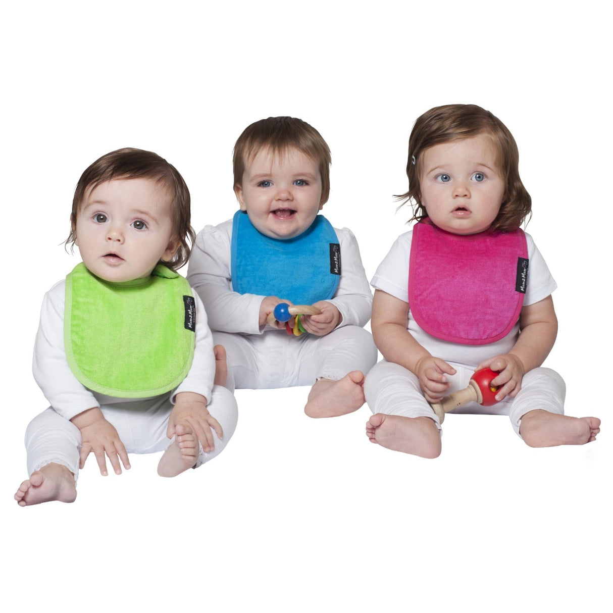 Mum 2 Mum Infant Wonder Bib - Teal Blue