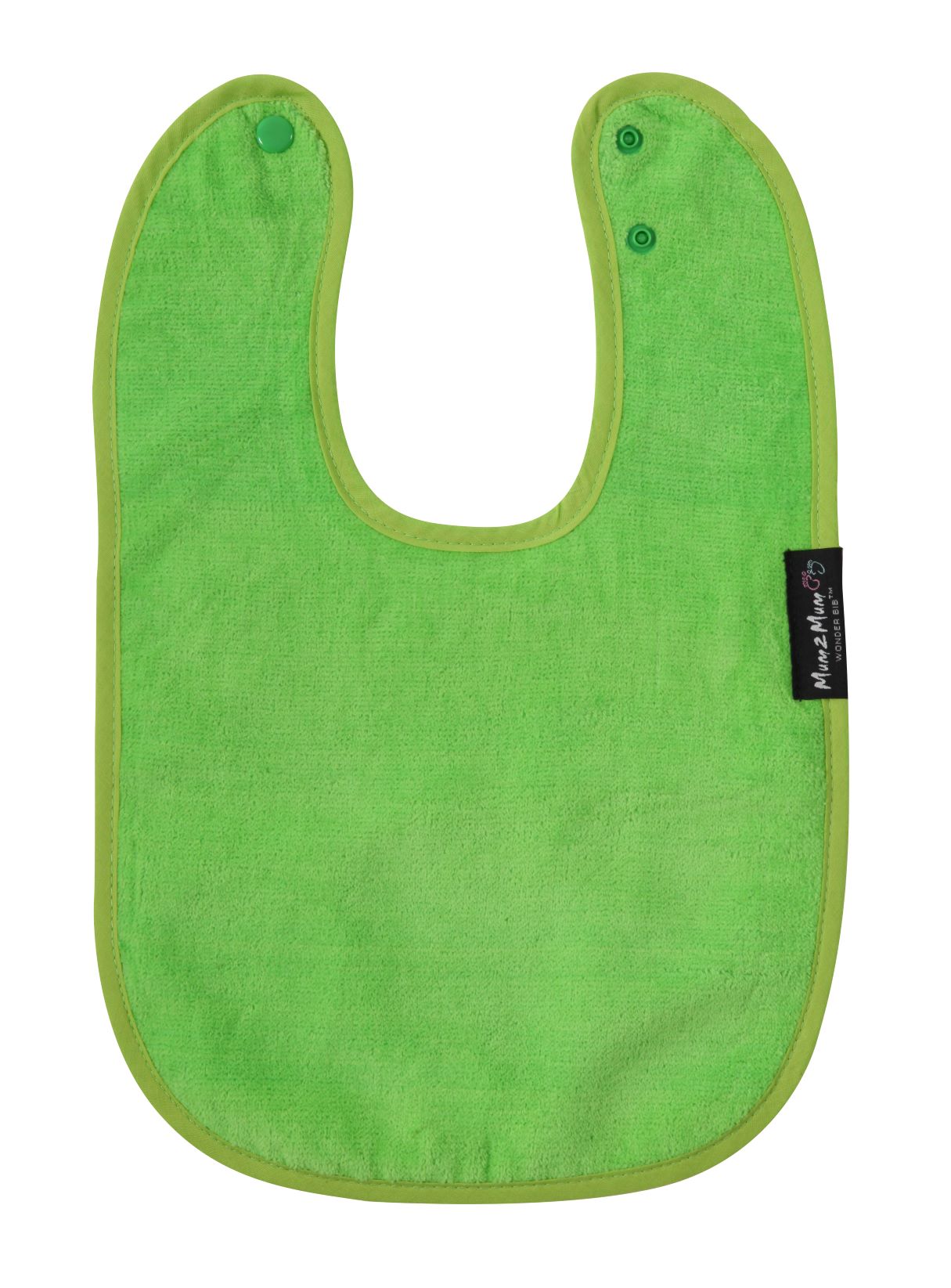 Mum 2 Mum Standard Wonder Bib - Lime Green