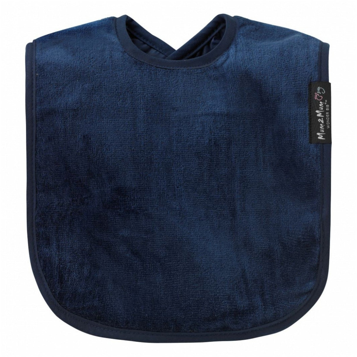 Mum 2 Mum Standard Wonder Bib - Navy Blue
