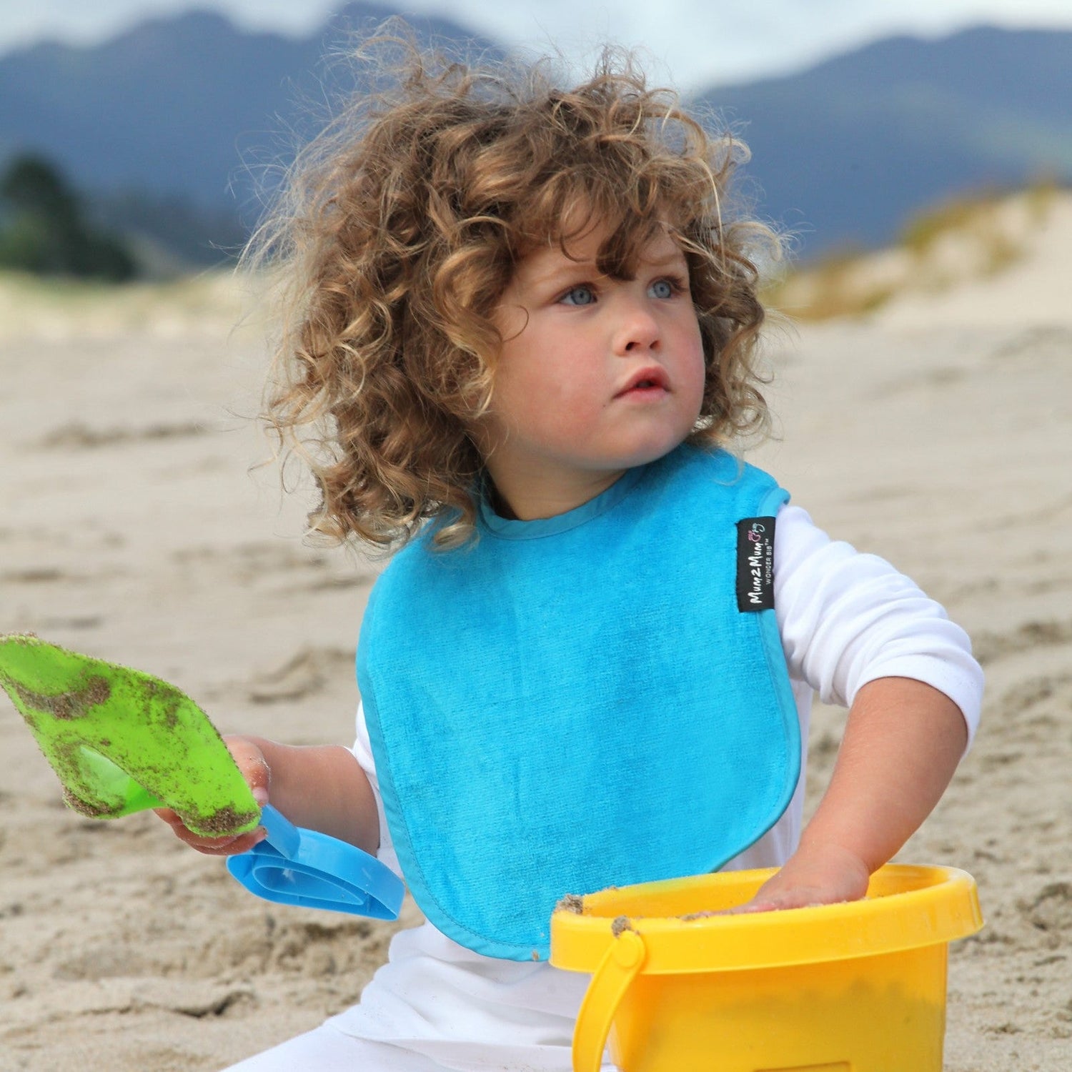 Mum 2 Mum Standard Wonder Bib - Teal Blue