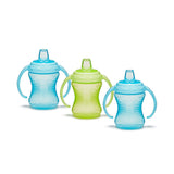 Munchkin Mighty Grip Cup Blue & Green 10Oz 3pk