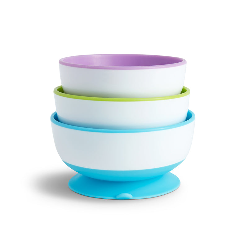 Munchkin Suction Bowls 3Pk