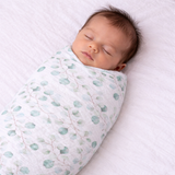 Obaby Muslin Swaddle Blanket - Eucalyptus