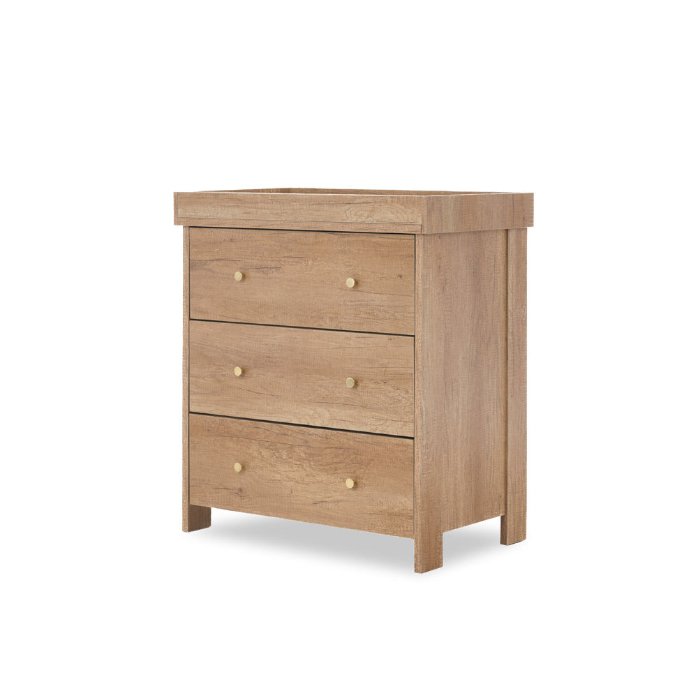 Obaby Nika 3 Piece Room Set - Oak