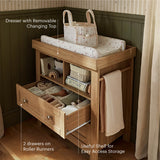 CuddleCo Burford Dresser Changer - Oak