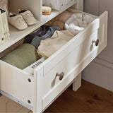 CuddleCo Burford 2 Piece Nursery Furniture Set - White & Oak