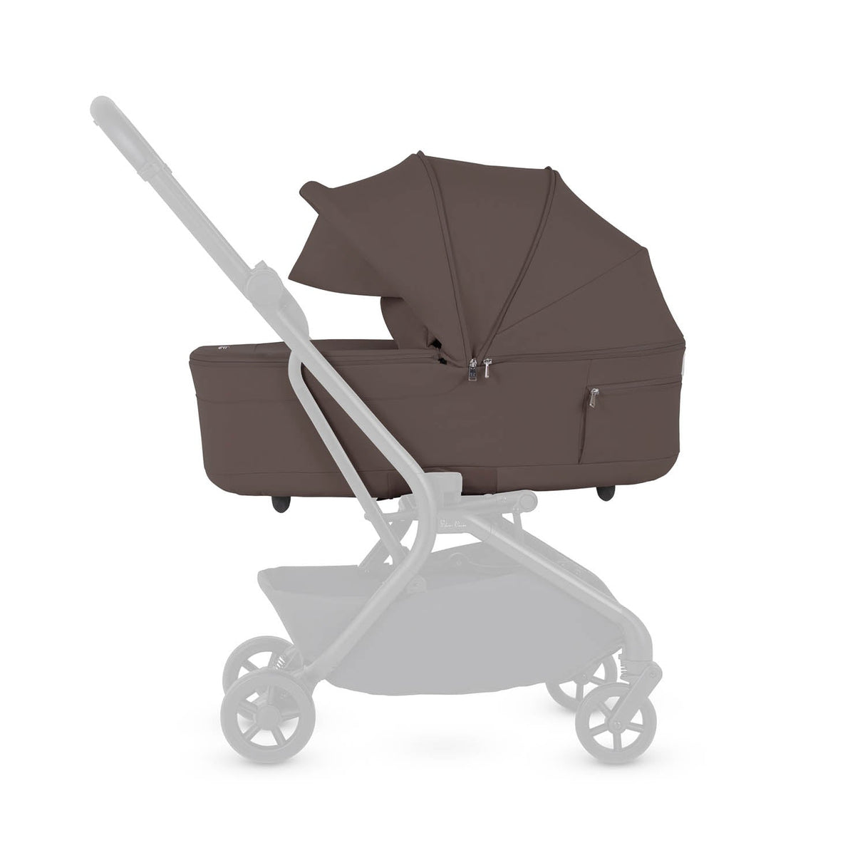 Silver Cross Nia Folding Carrycot - Chocolate