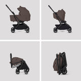 Silver Cross Nia Folding Carrycot - Chocolate