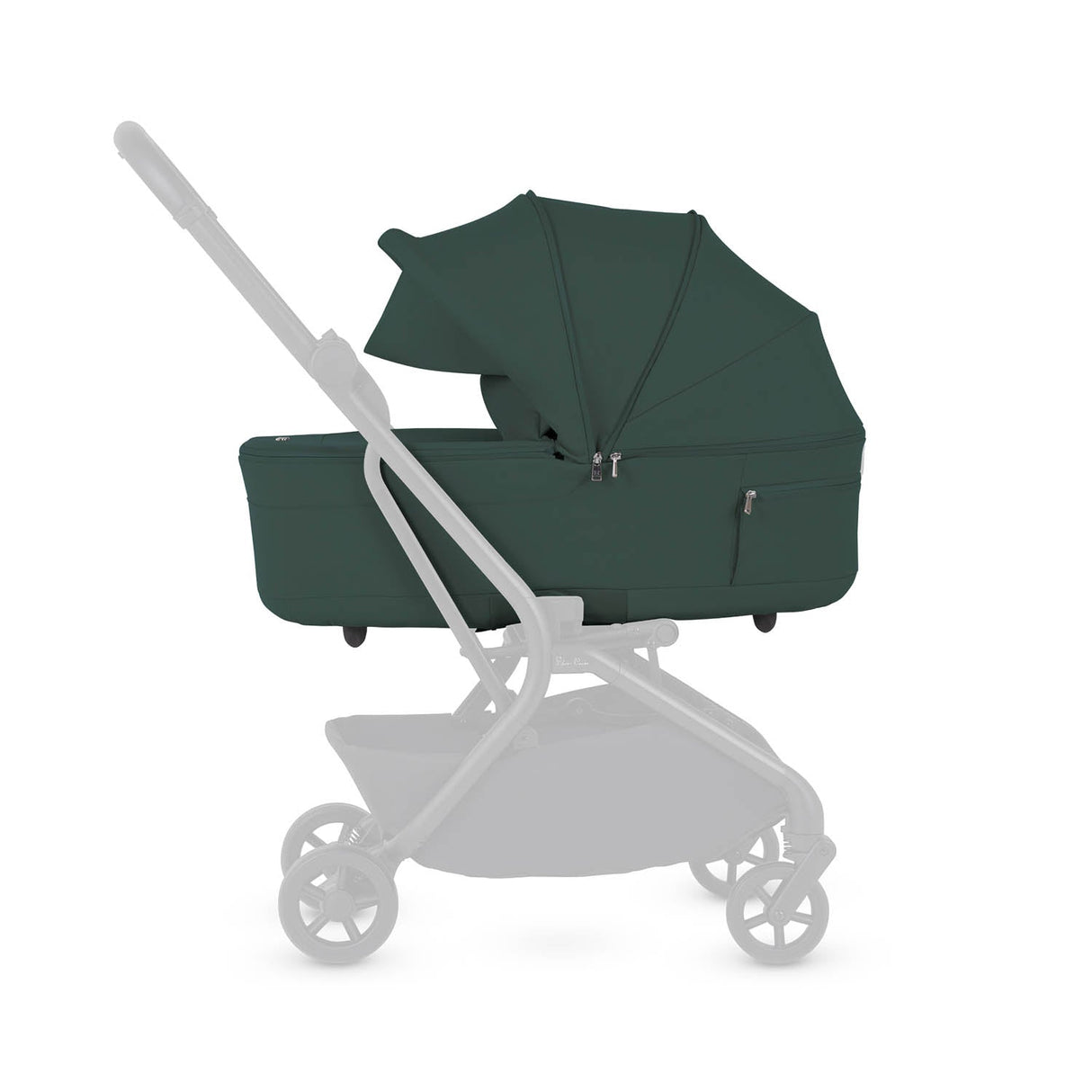 Silver Cross Nia Folding Carrycot - Conifer