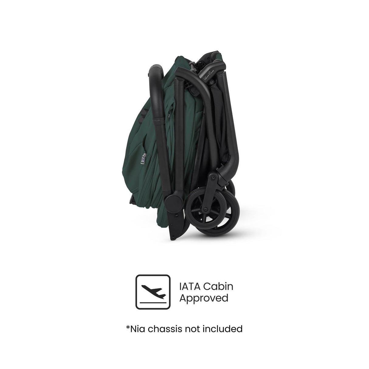 Silver Cross Nia Folding Carrycot - Conifer