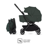 Silver Cross Nia Stroller & Carrycot - Conifer