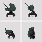 Silver Cross Nia Stroller & Carrycot - Conifer