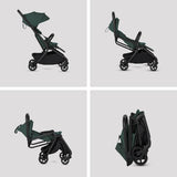 Silver Cross Nia Stroller & Carrycot - Conifer