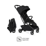 Silver Cross Nia Stroller & Carrycot - Onyx