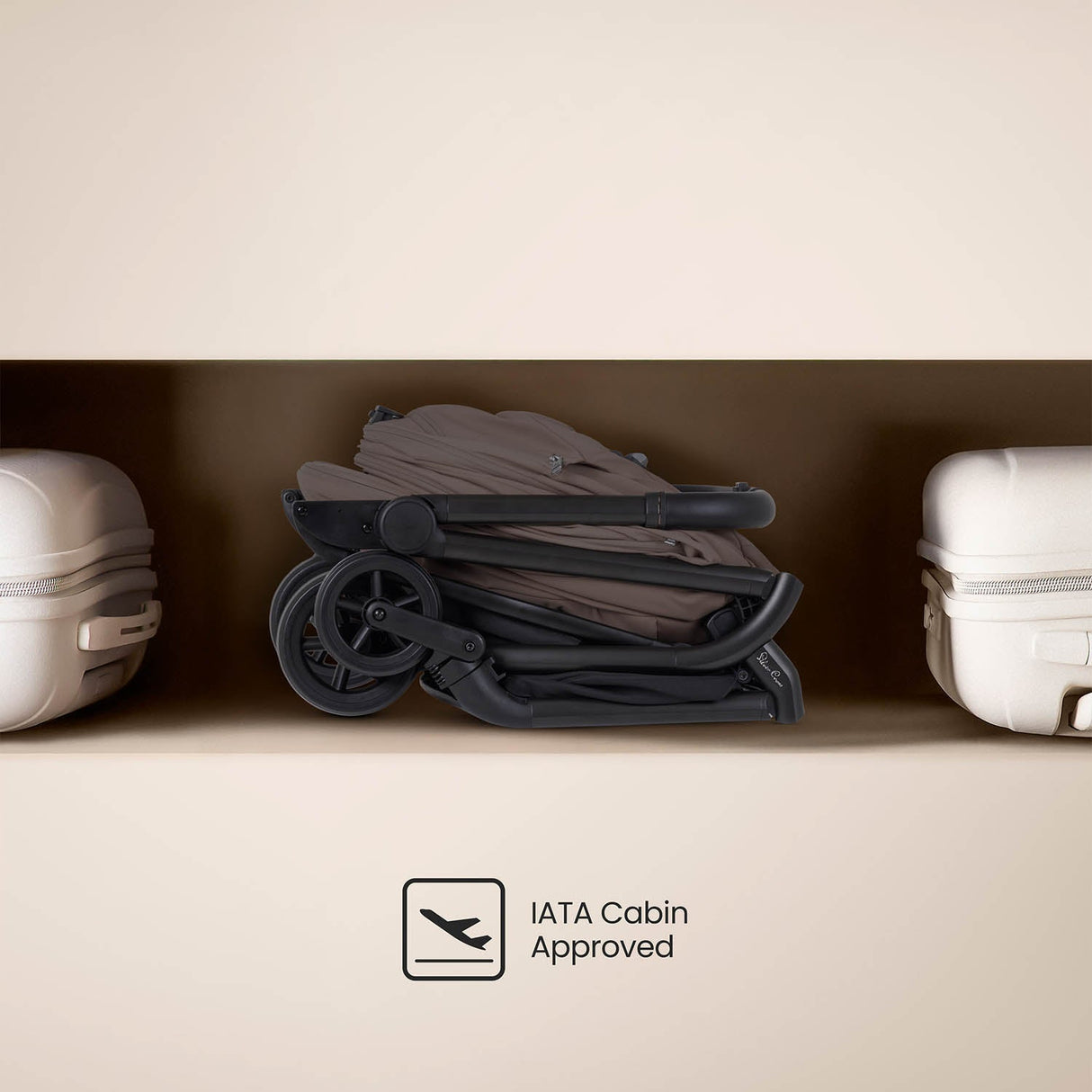 Silver Cross Nia Glide Plus Travel System & Accessories - Chocolate