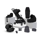 Silver Cross Nia Glide Plus Travel System & Accessories - Onyx