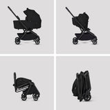 Silver Cross Nia Glide Plus Travel System & Accessories - Onyx