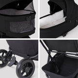 Silver Cross Nia Glide Plus Travel System & Accessories - Onyx