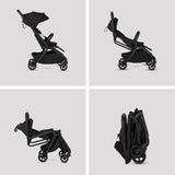 Silver Cross Nia Glide Plus Travel System & Accessories - Onyx