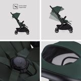 Silver Cross Nia Glide Plus Travel System - Conifer