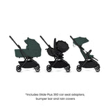 Silver Cross Nia Glide Plus Travel System - Conifer