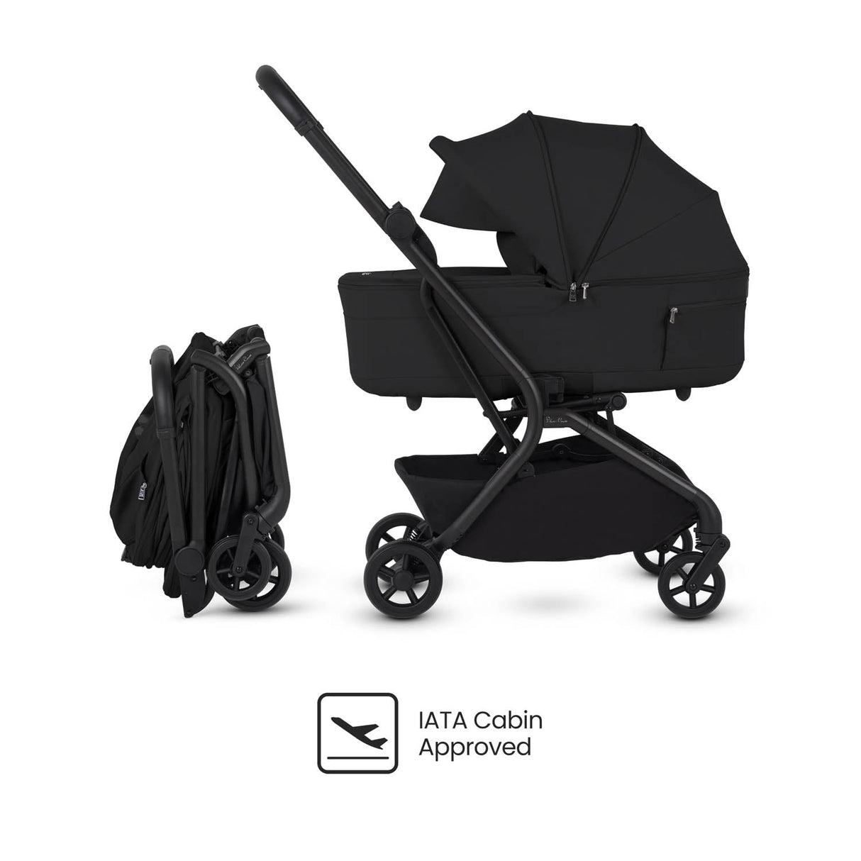 Silver Cross Nia Glide Plus Travel System - Onyx