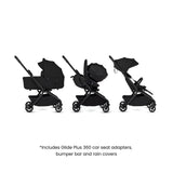 Silver Cross Nia Glide Plus Travel System - Onyx