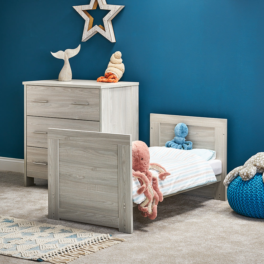 Obaby Nika Mini 3 Piece Room Set - Grey Wash