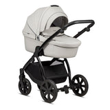 Noordi Fjordi V1 Leather 3in1 with Joie i-Snug 2 Car Seat, Cloud