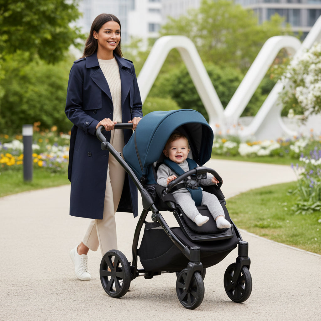 Noordi Luno All Trails 3in1 with Travel Carrier Car Seat