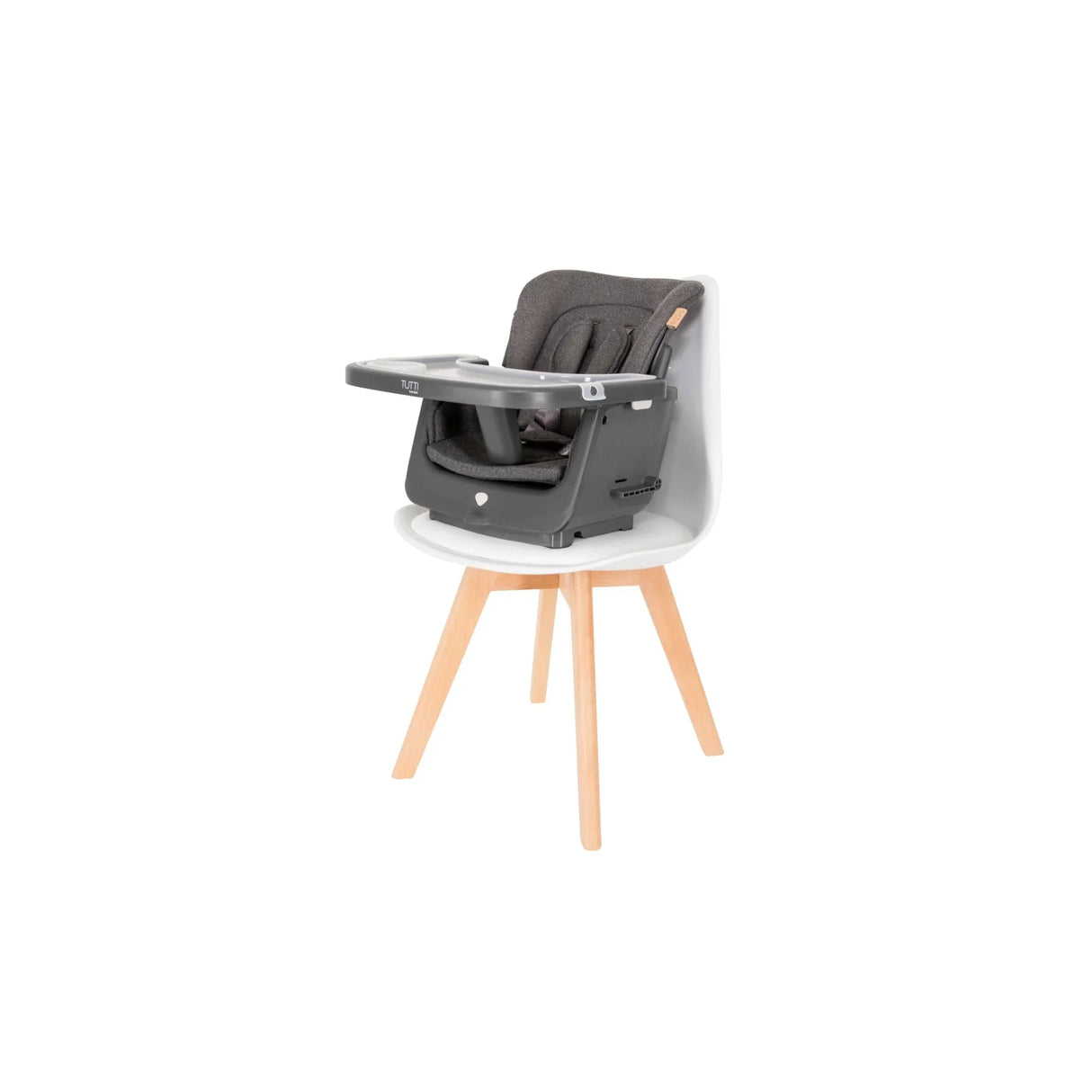 Tutti Bambini Nova Birth to 12 Years Complete Highchair Package - Grey/Oak