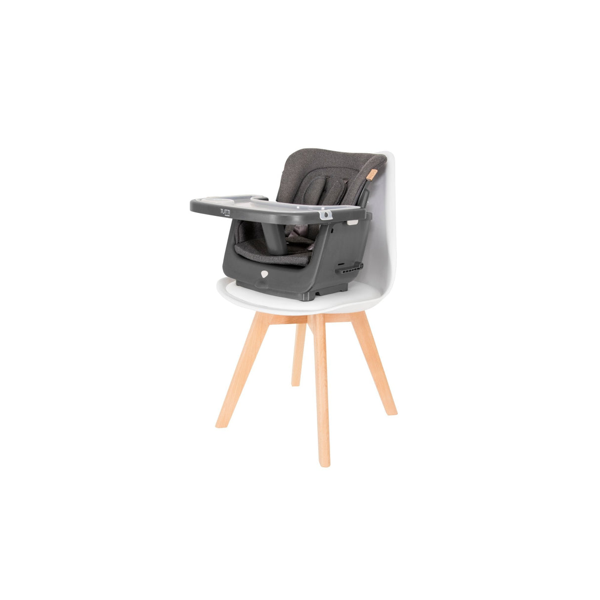 Tutti Bambini Nova Evolutionary Highchair - Grey & Oak