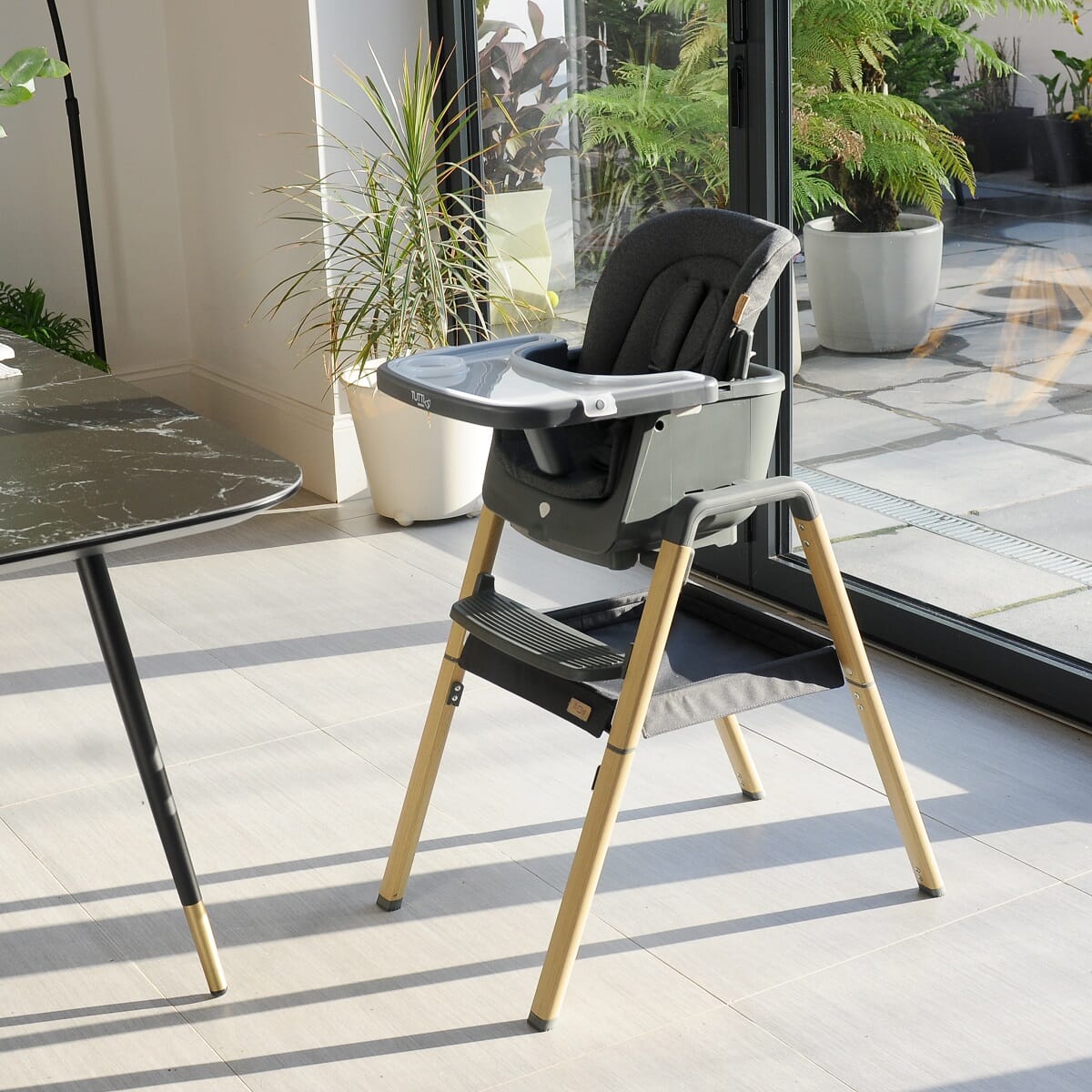 Tutti Bambini Nova Evolutionary Highchair - Grey & Oak