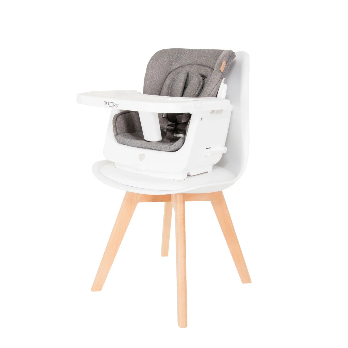 Tutti Bambini Nova Birth to 12 Years Complete Highchair Package - White/Oak