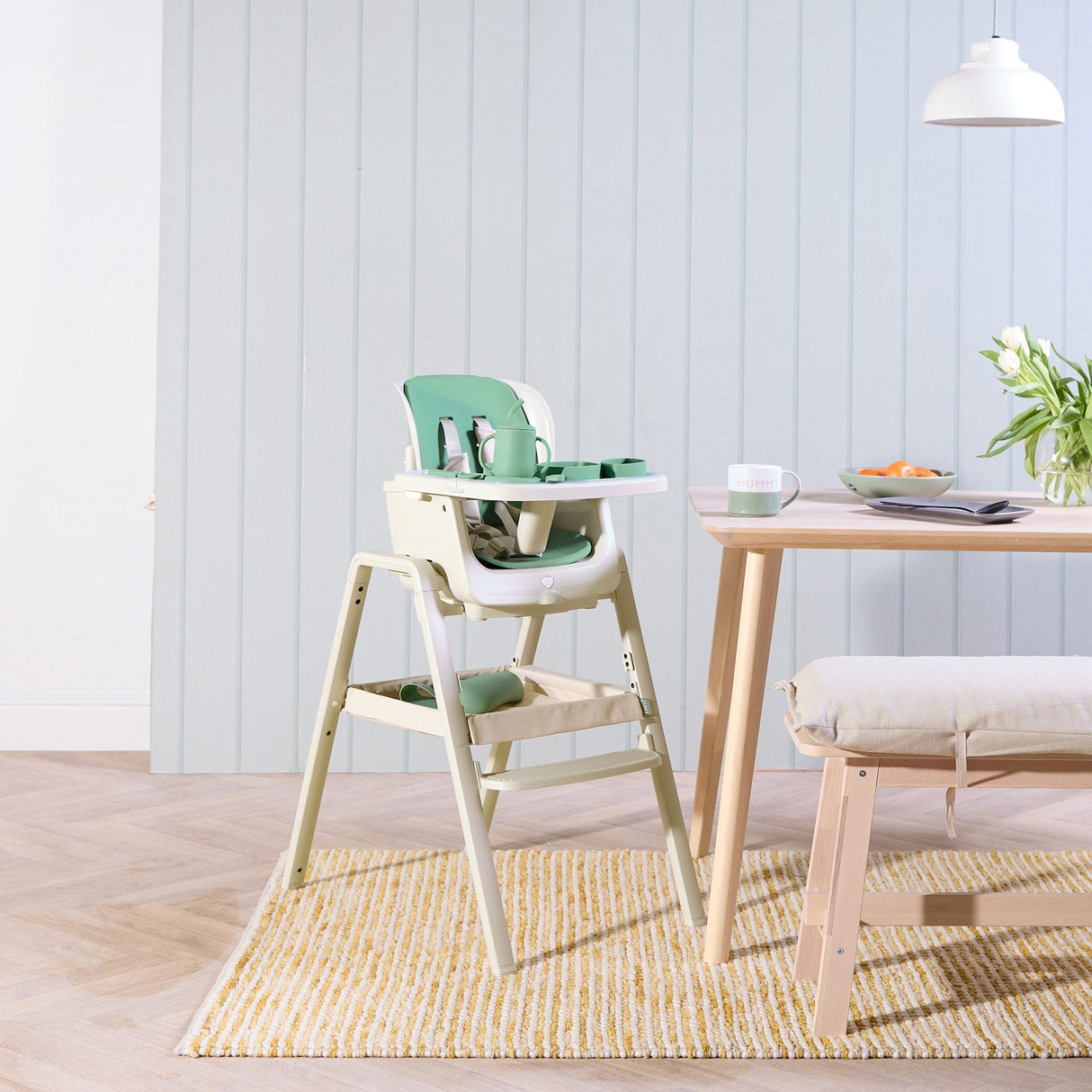 Tutti Bambini Nova Highchair Accessory Pack - Basil