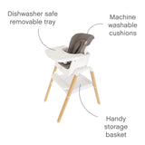 Tutti Bambini Nova Evolutionary Highchair - White/Oak