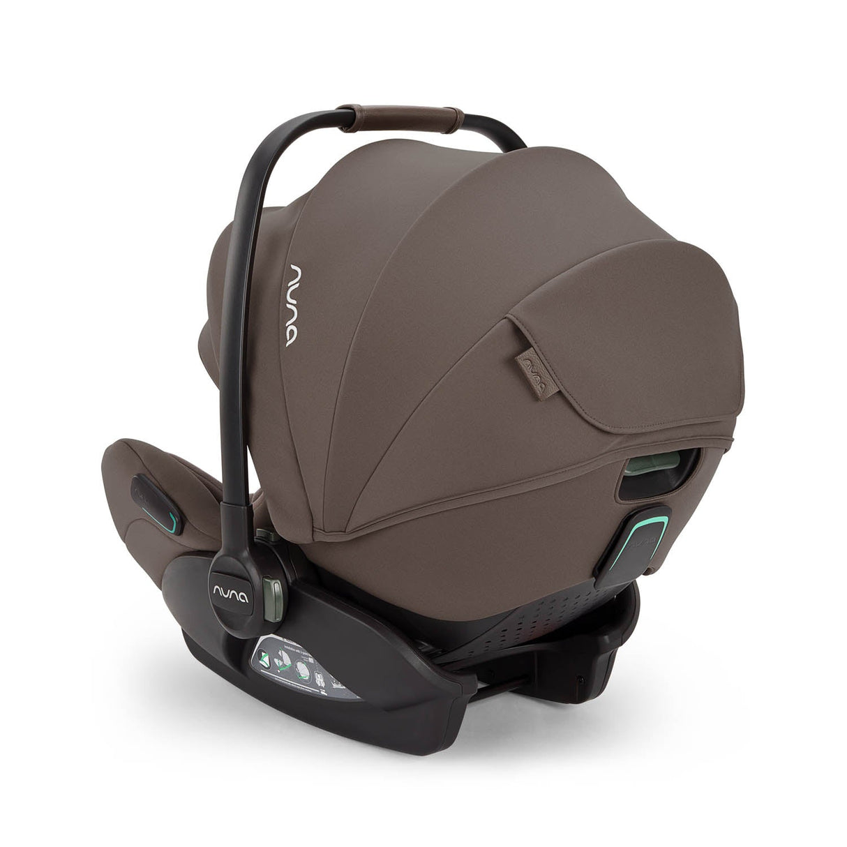 Nuna MIXX Next with ARRA Flex & Base Curv Travel System Bundle - Chestnut