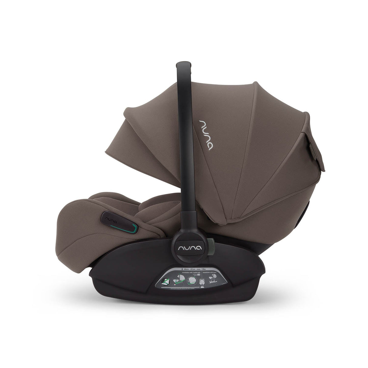 Nuna MIXX Next with ARRA Flex & Base Curv Travel System Bundle - Chestnut
