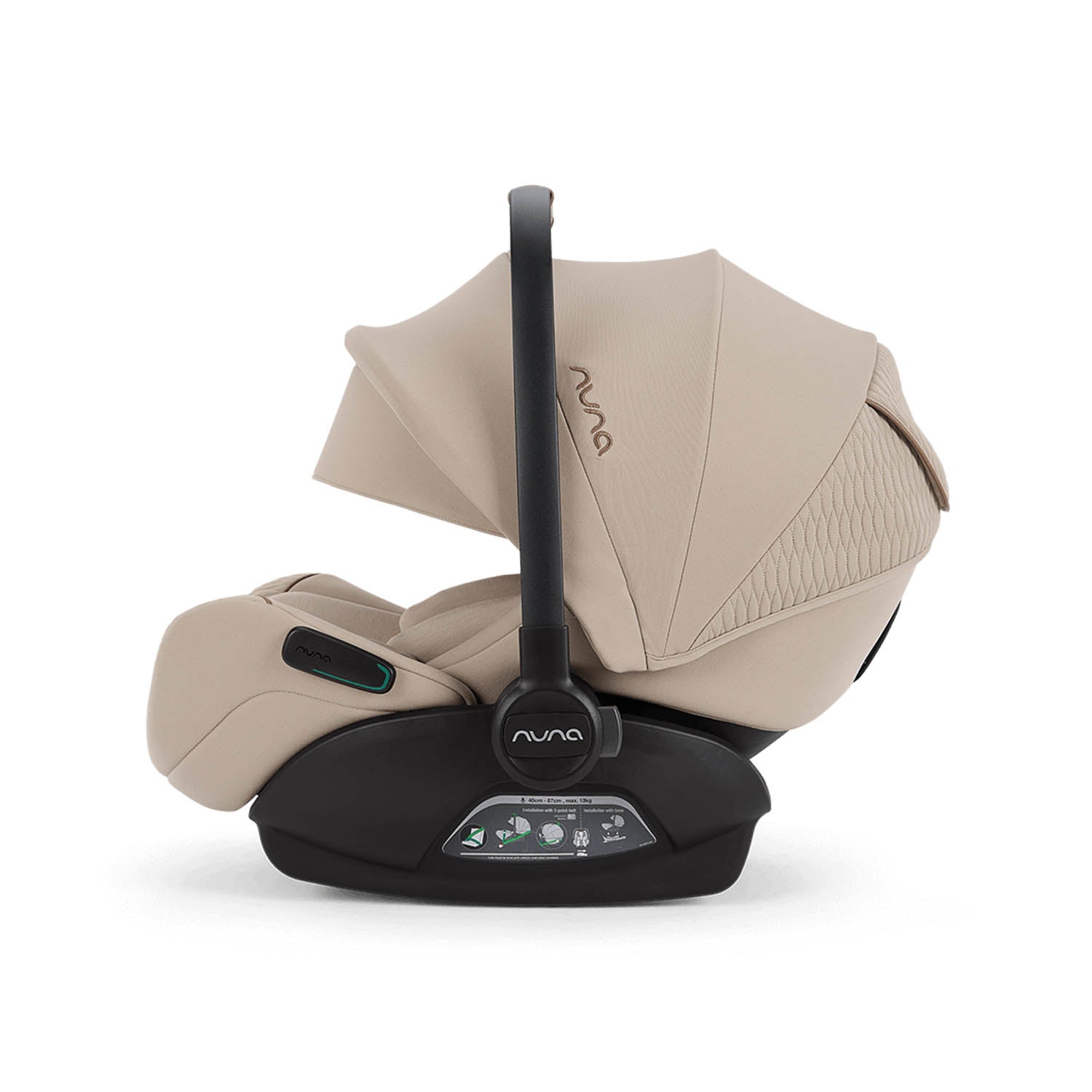 Nuna TRIV LX All Season with ARRA Flex & Base Curv Travel System Bundle - Cosmopolitan